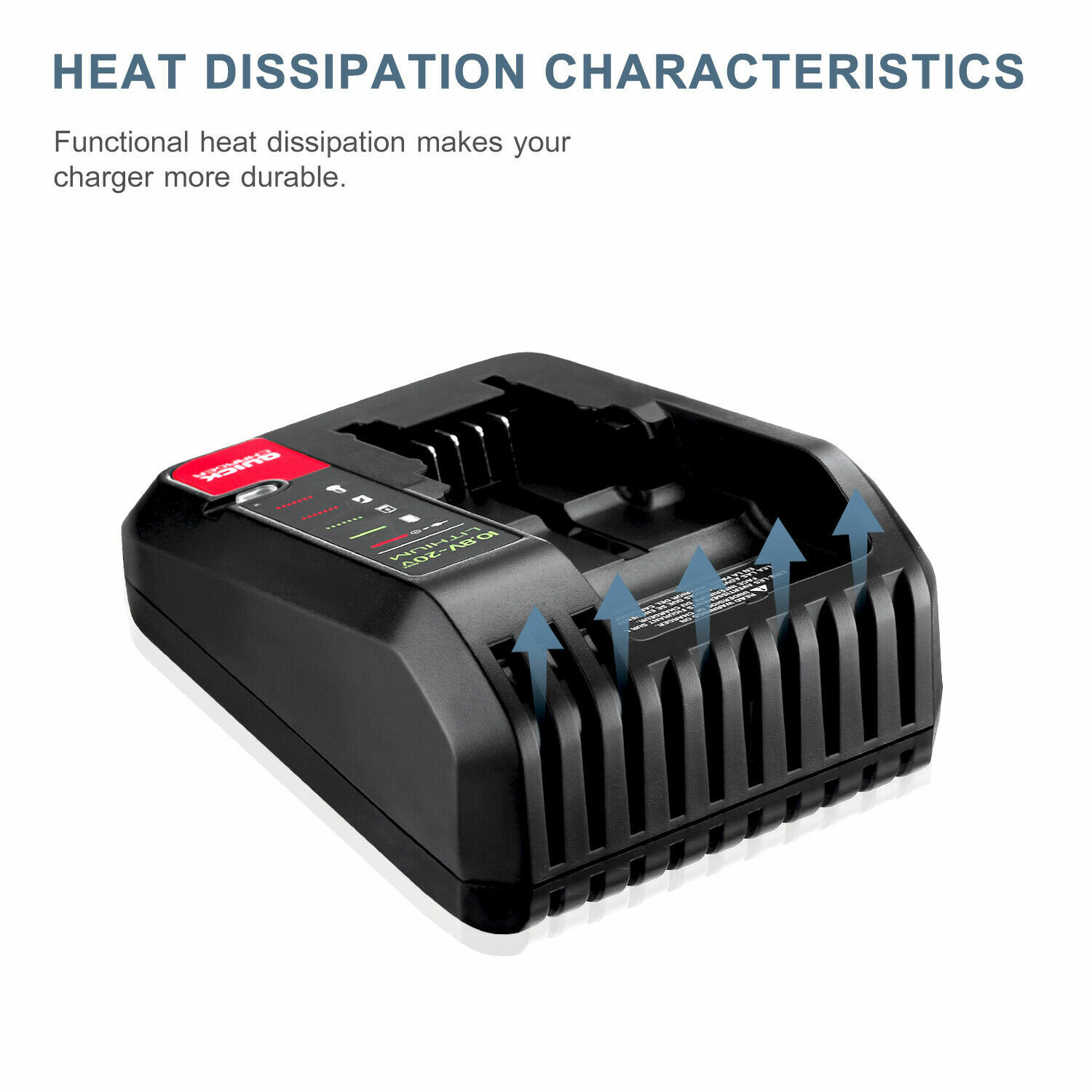 20V MAX Rapid charger for Black&Decker and Porter Cable 20 Volt Lithium Battery