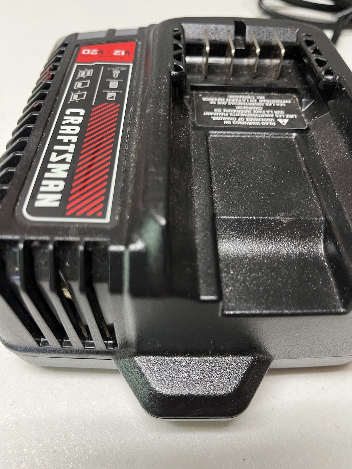 Craftsman CMCB102 Type 1 Lithium-Ion Fast Battery Charger 12V-20V