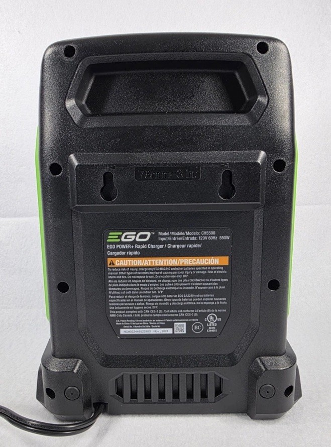 EGO Power+ 56V Lithium-Ion Rapid Battery Charger – Grey (CH5500)
