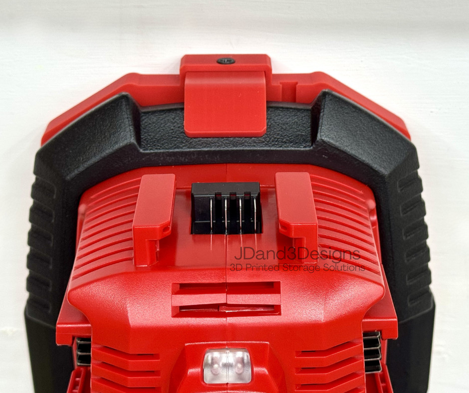 MOUNT for M18 Six-Pack Sequential Charger- Wall Holder for Milwaukee Chargers