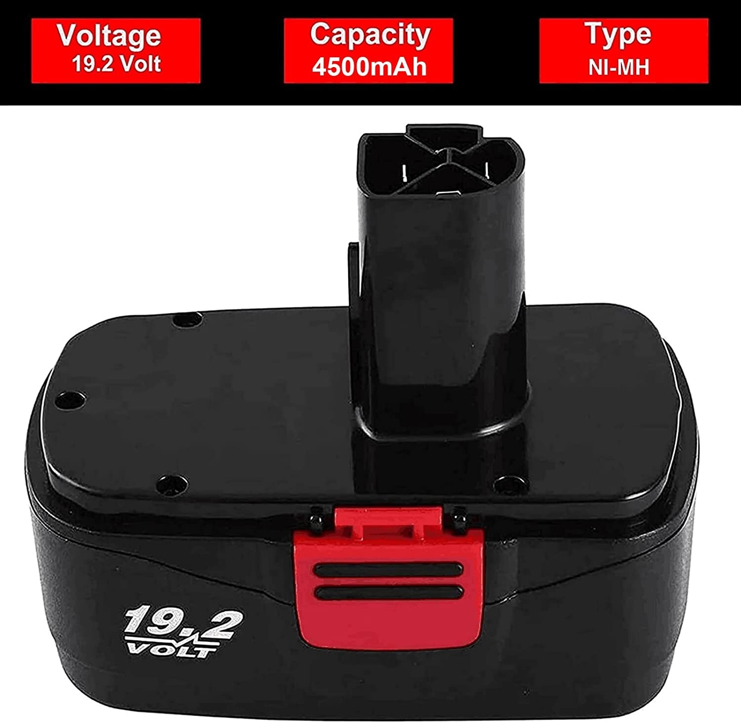 for Craftsman 19.2 Volt 11375 Battery C3 DieHard 130279005 11376 130279003 4.8Ah