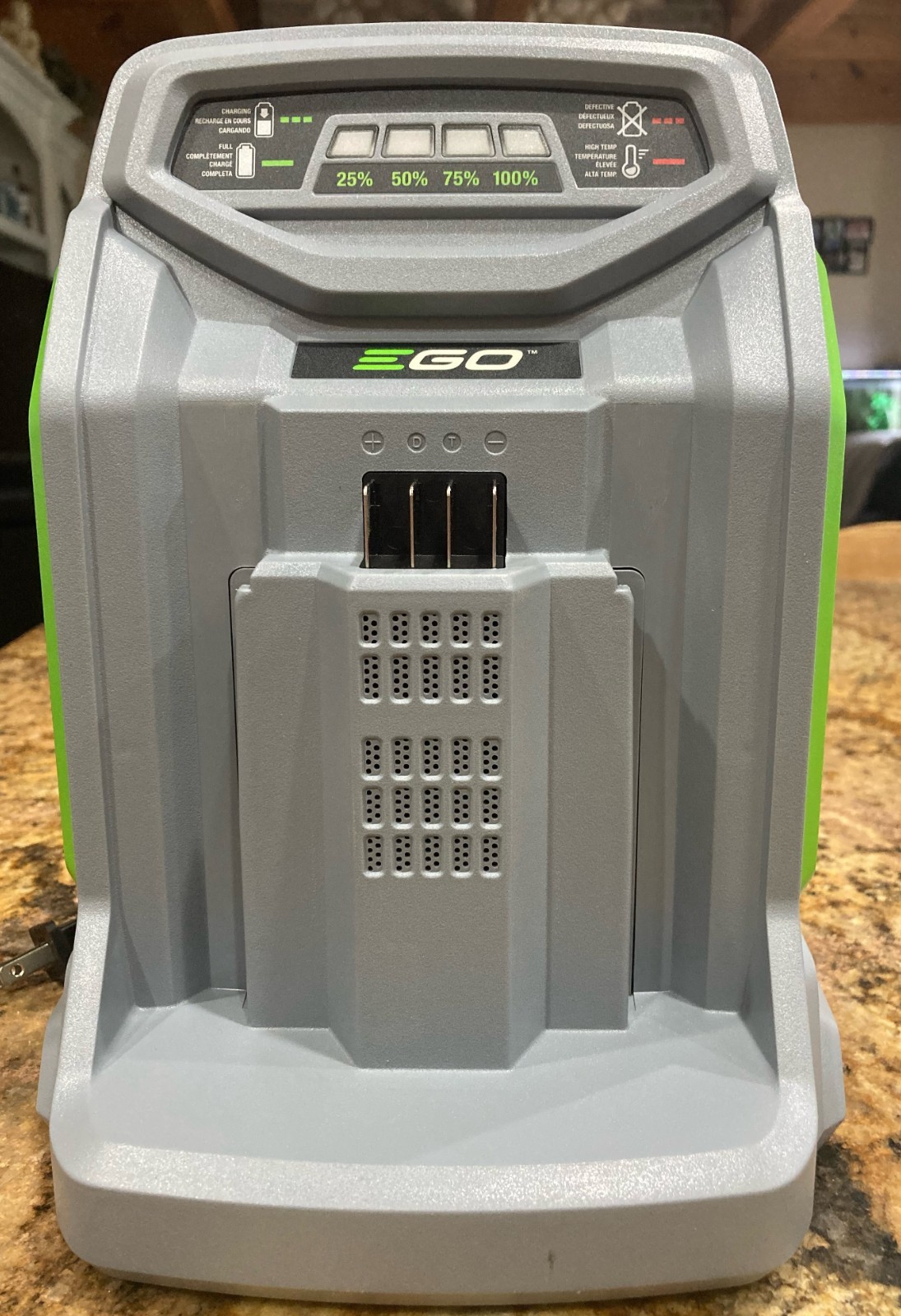 EGO Power+ 56V Lithium-Ion Rapid Battery Charger – Grey (CH5500)
