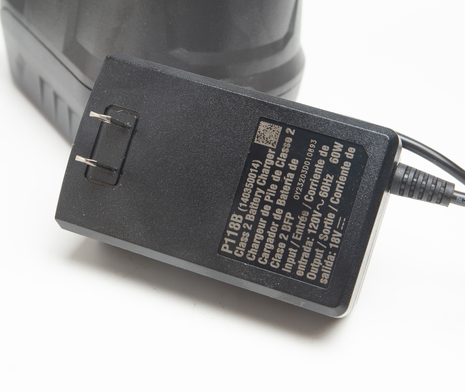 Genuine RYOBI Battery Charger P118B Lithium 18V One+