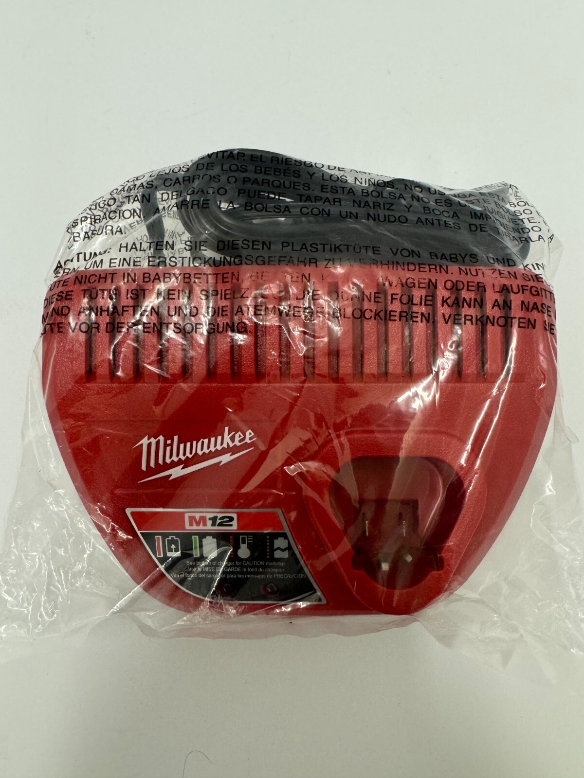 Milwaukee M12 12V Charger Red Lithium-Ion – 48-59-2401