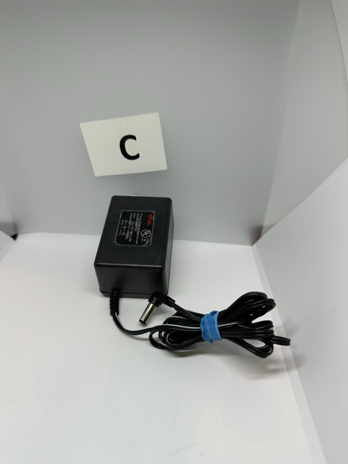 Ryobi AC Power Adapter Genuine 12V Original Model 4400100 AC 12V 400mA Charger