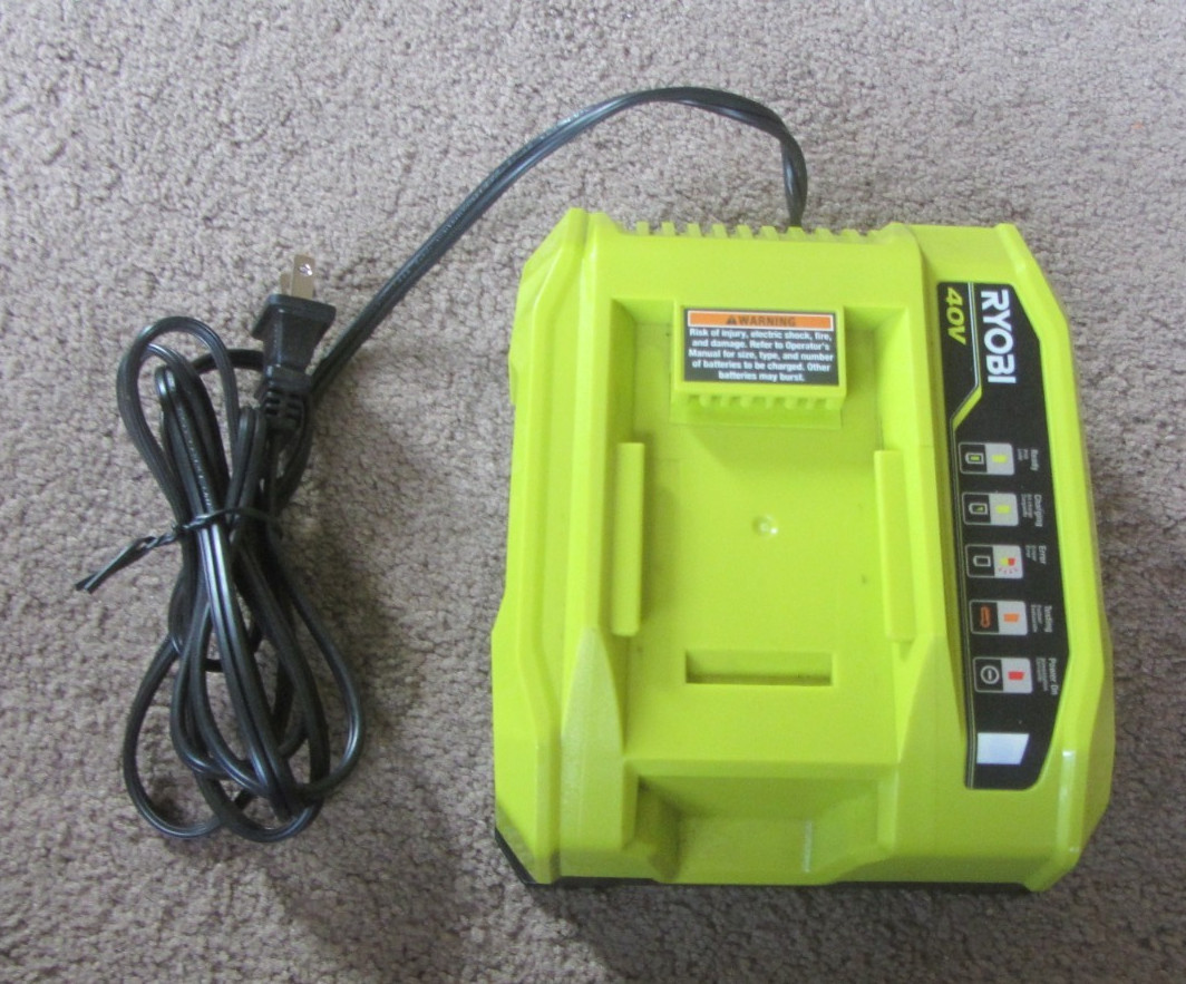 Ryobi OP406VNM 40V Lithium-Ion Battery Rapid Charger