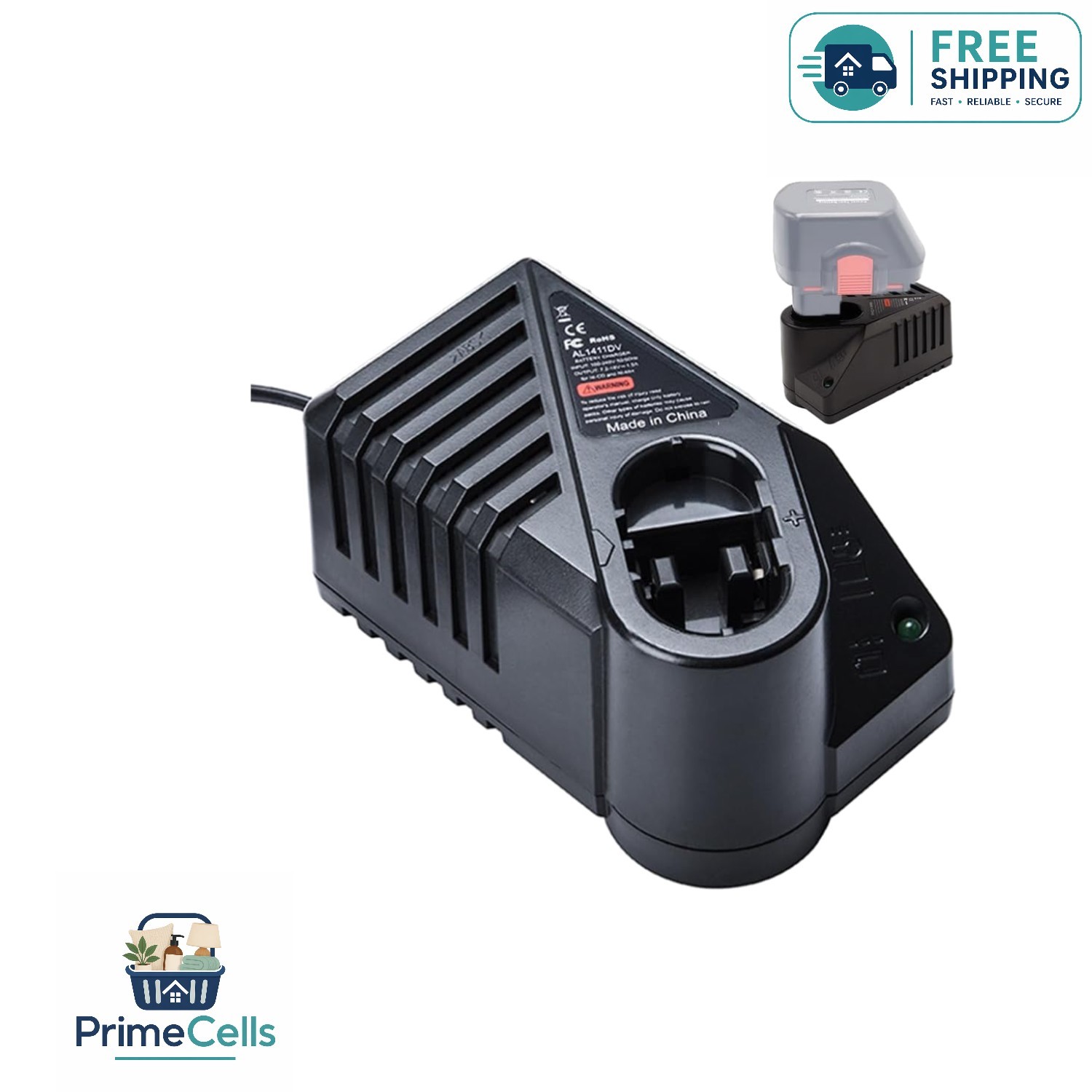 Bosch Ni-CD Ni-MH Battery Charger 7.2V-18V with LED Indicator – / Certified