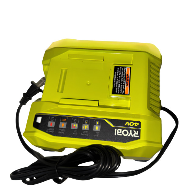 Ryobi 40V Lithium Ion Rapid Charger Genuine OEM Model OP406VNM