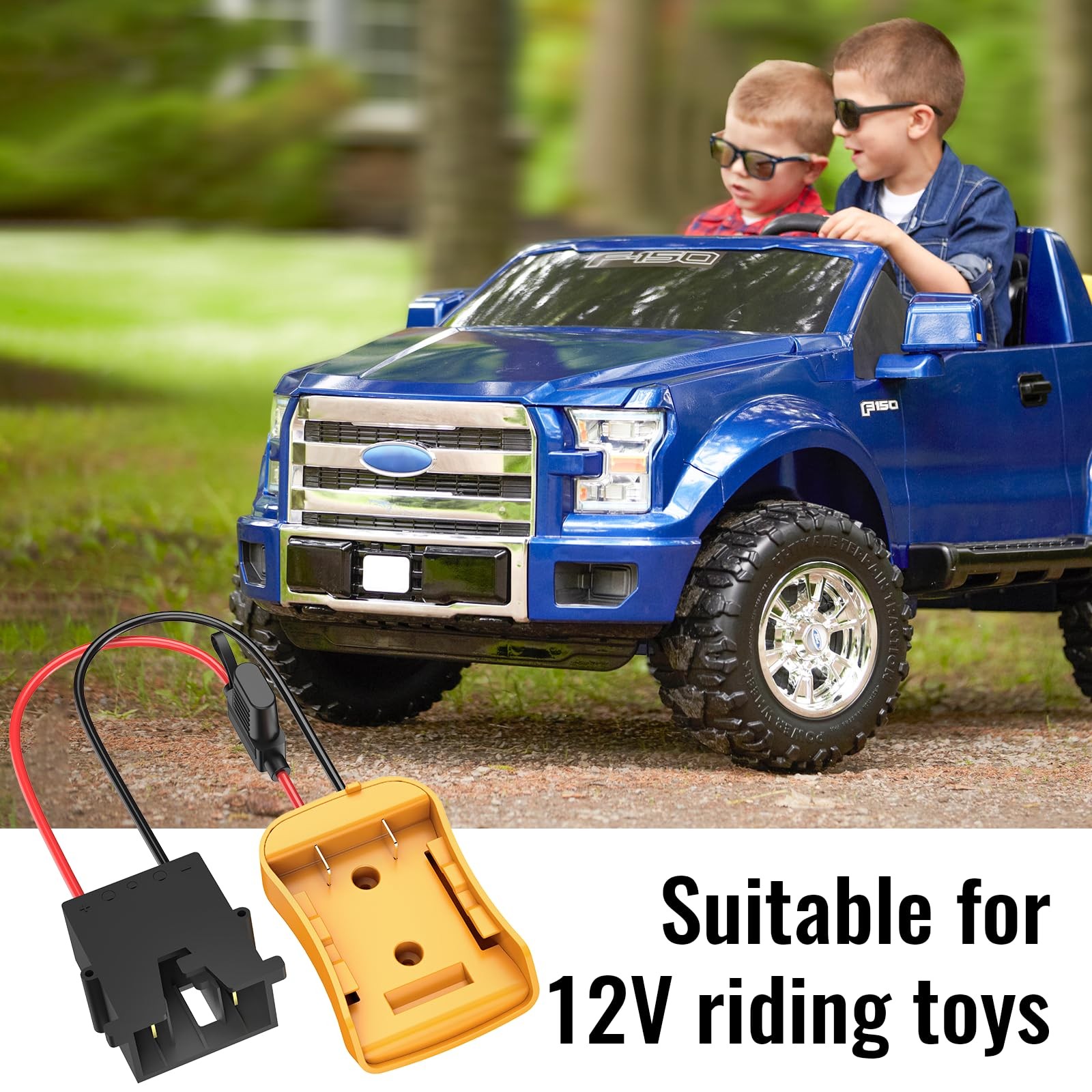 Azocek for Power Wheel Adapter Compatible with Wheels Connector
