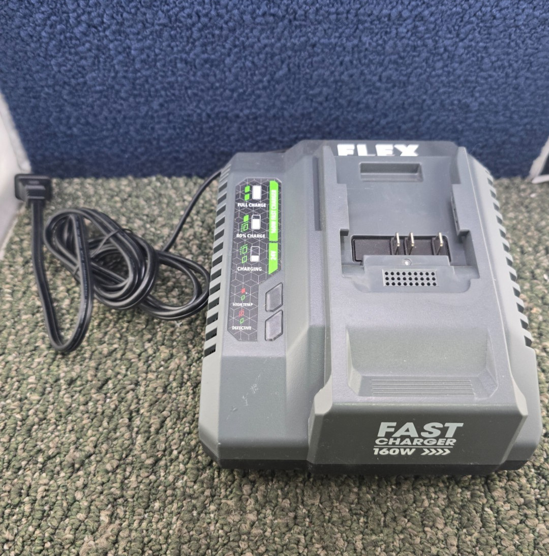 FLEX FX0411 24V 160W Fast Rapid Quick Battery Charger 60Hz 120V