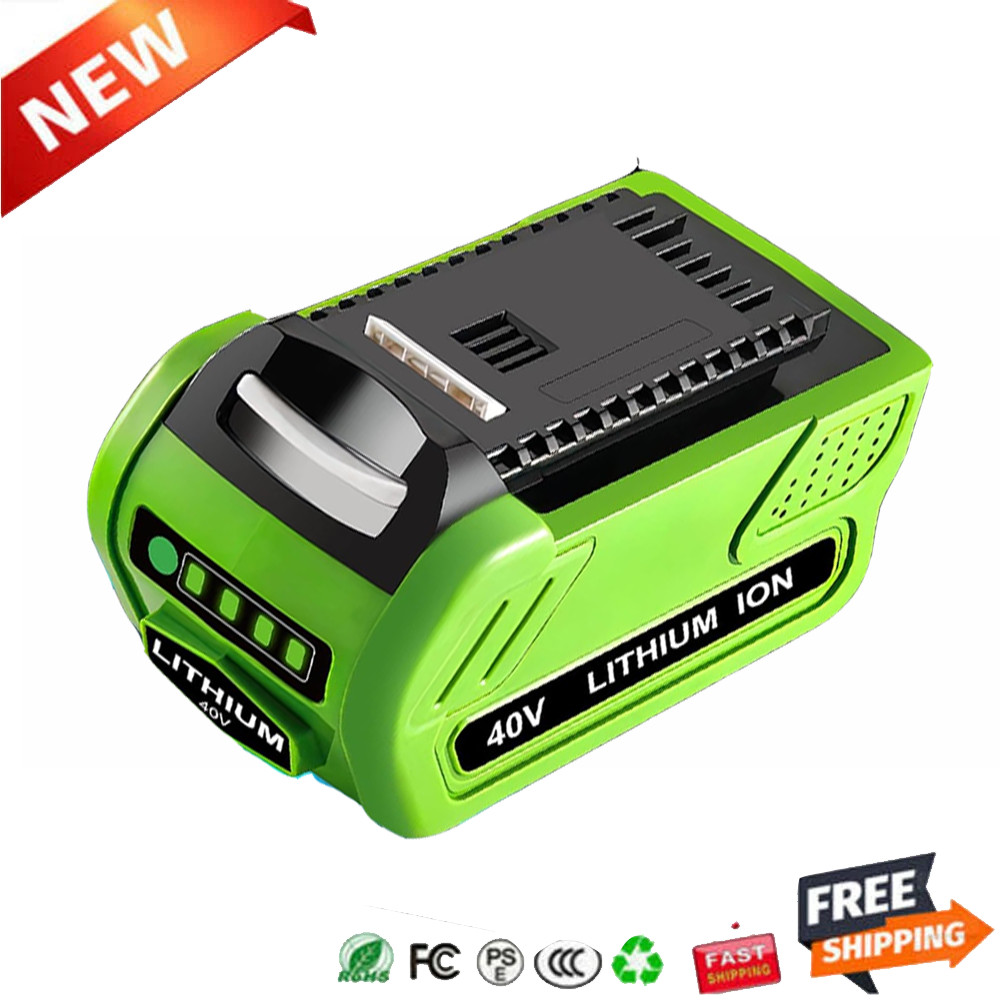 40V 8.0Ah For Greenworks G-MAX Lithium Battery 29472 29462 29252 20202 40 Volt