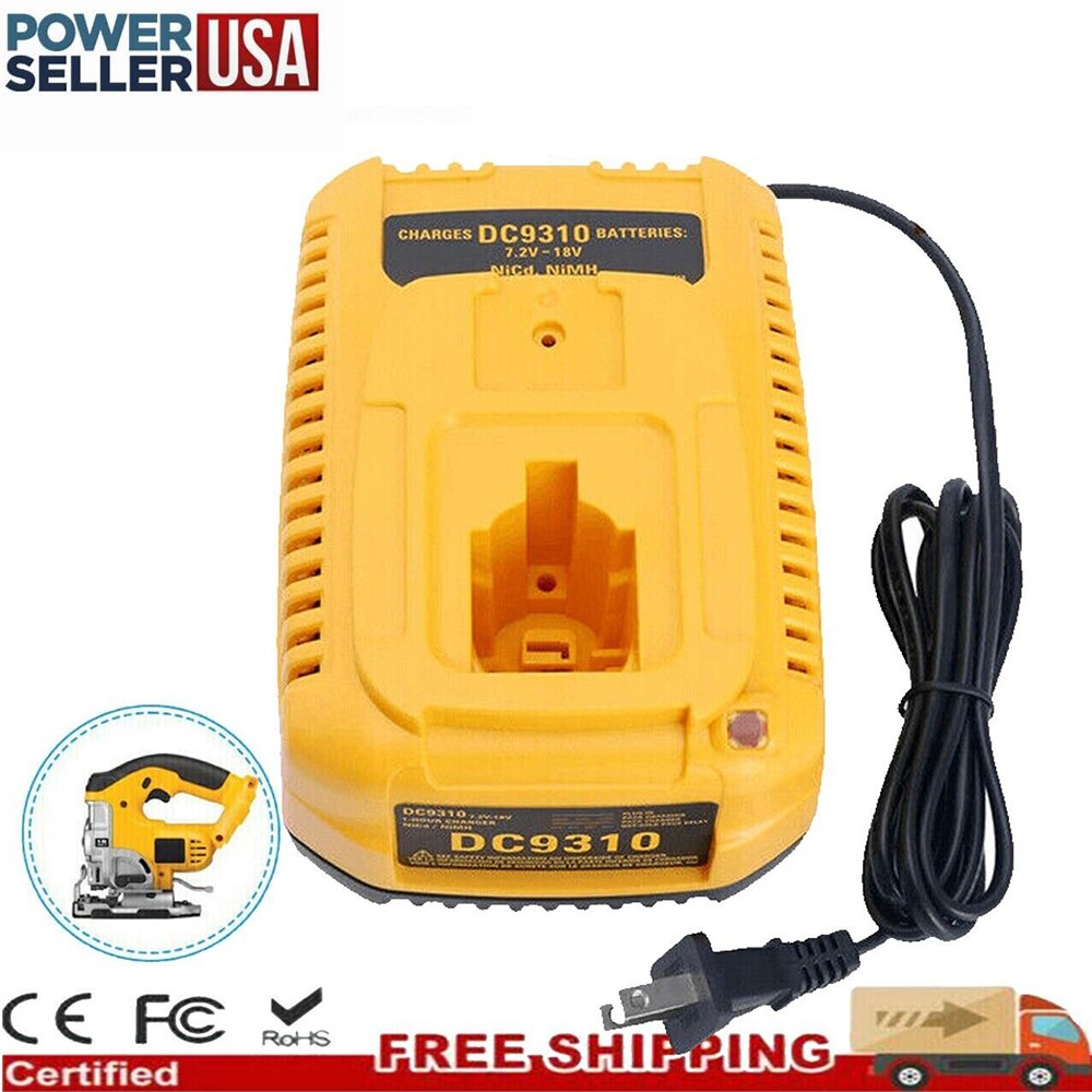 18 Volt DC9310 Charger for Dewalt 7.2V-18V XRP Battery NiCd/NiMh DC9096 DC9098