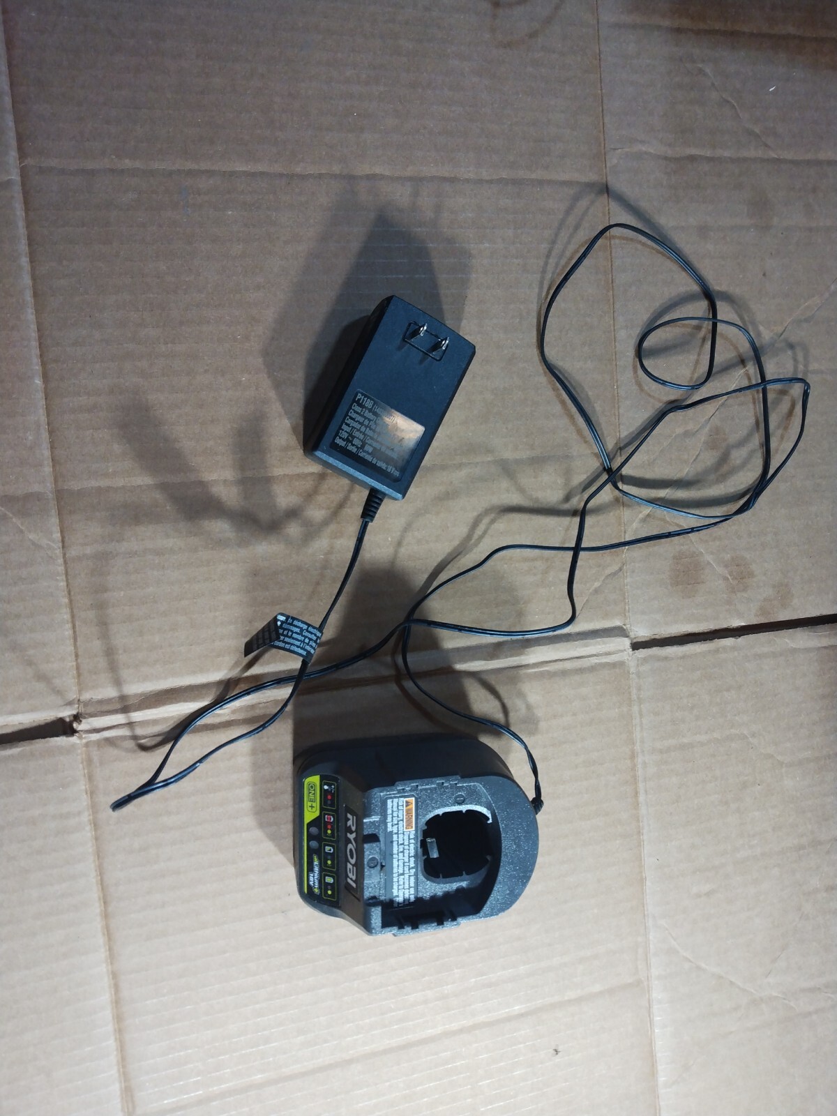 Ryobi ONE+ P118B | 18-Volt Lithium-Ion Replacement Battery Charger, Charger Only