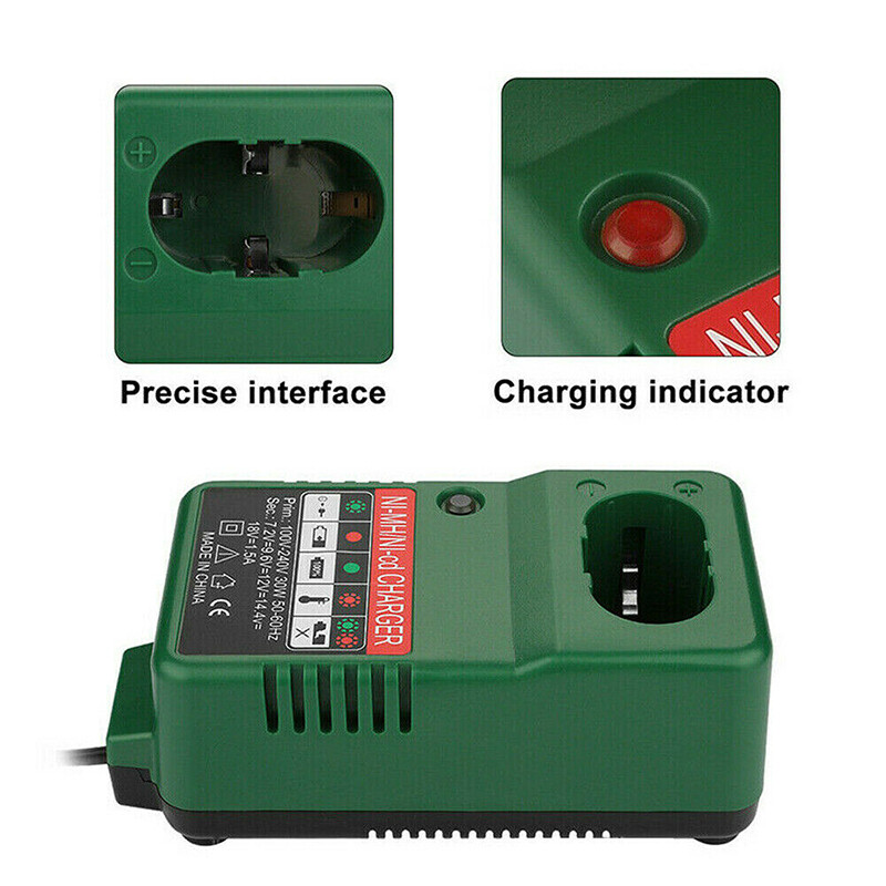 DC1804T PA18 Battery Drill Charger for Makita NiMH NiCd MT1008 7.2V-18V 230V