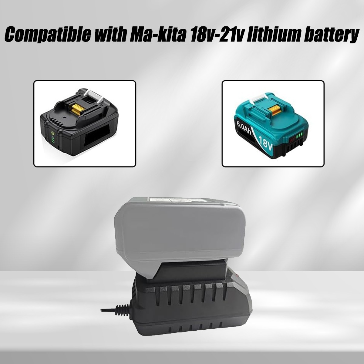 DC18RC Replacement Charger for Makita 18V LXT Lithium Ion Battery BL1850 BL1830