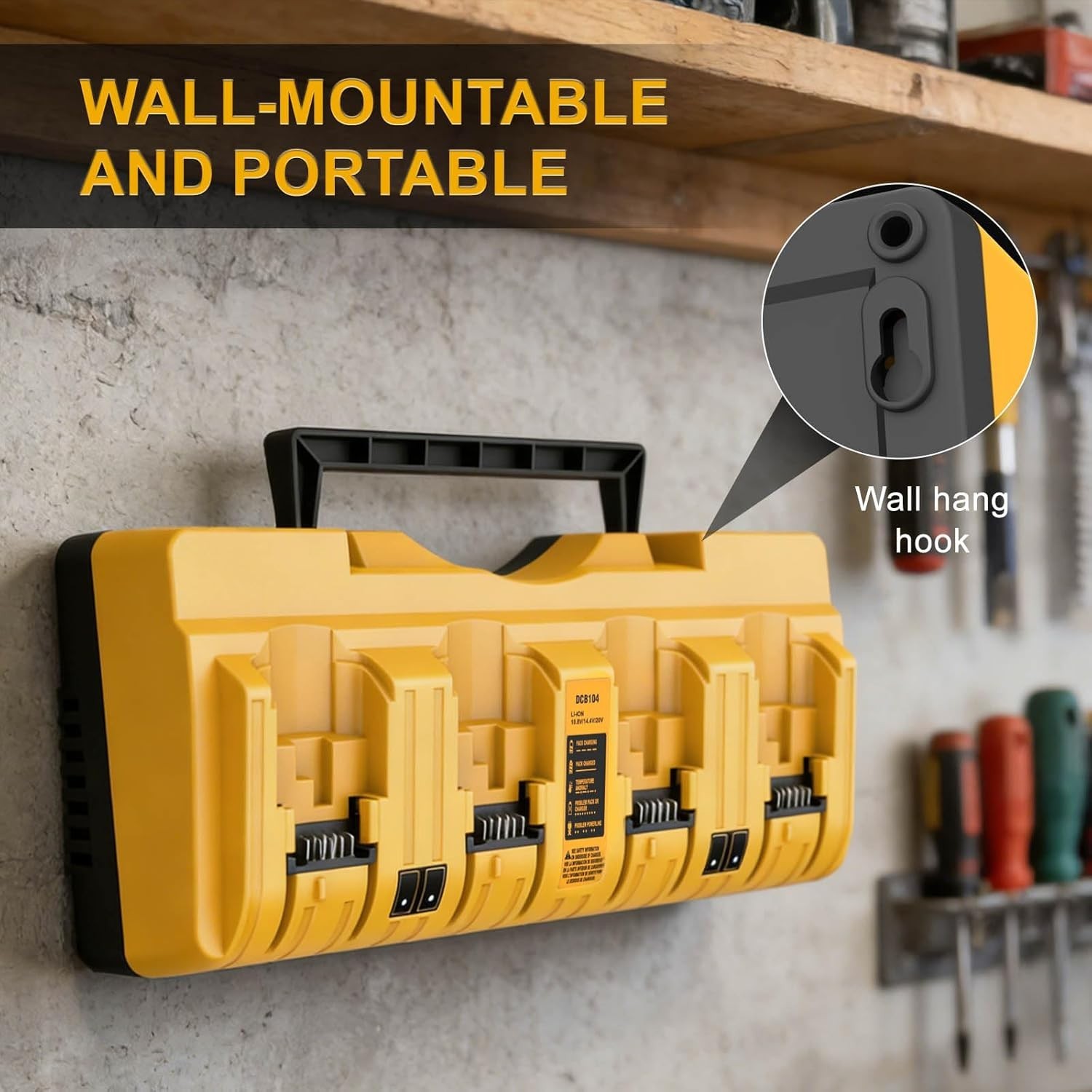 12V 20V Fast Charger FOR Dewalt Lithium XR Battery Charger DCB104 DCB205 DCB115