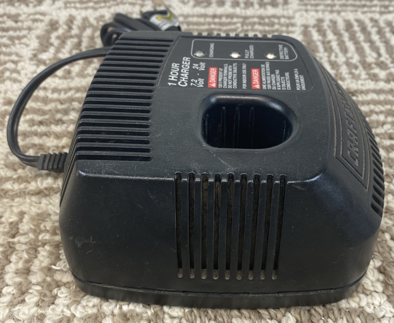 Craftsman 7.2V–24V 1 Hour Battery Charger CS0950 Fast Charge Tested Working
