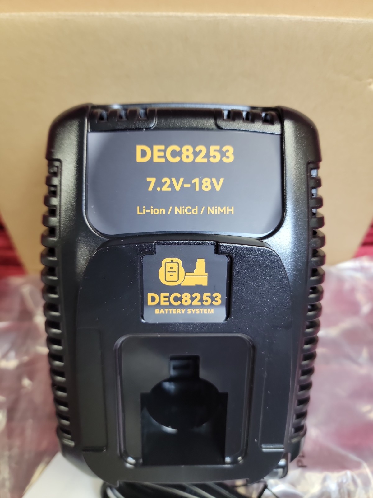 DC9310 Charger Compatible for Dewalt 7.2V-18V Battery NiCd/NiMh DC9096 DC9099 US
