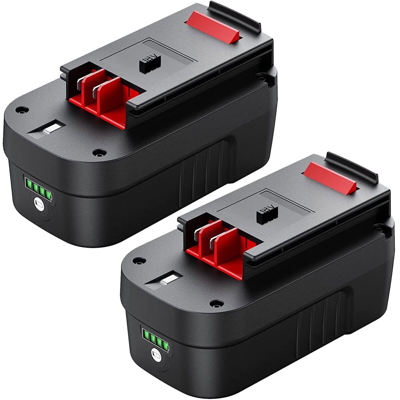2-Pack 18 Volt For Black and Decker HPB18 7.0Ah Battery HPB18-OPE 244760-00A 18V