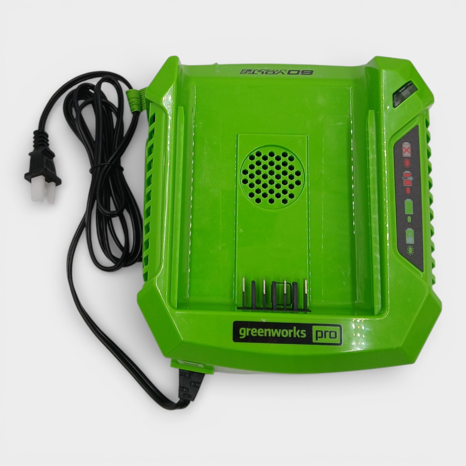 Greenworks PRO 80V Lithium Ion Single Port Rapid Battery Charger GCH8040 (Untest