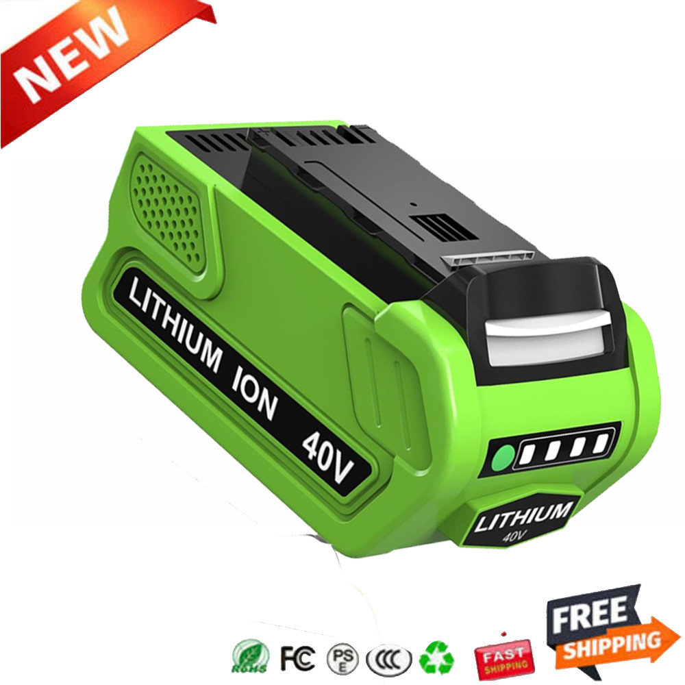 40V 8.0Ah For Greenworks G-MAX Lithium Battery 29472 29462 29252 20202 40 Volt