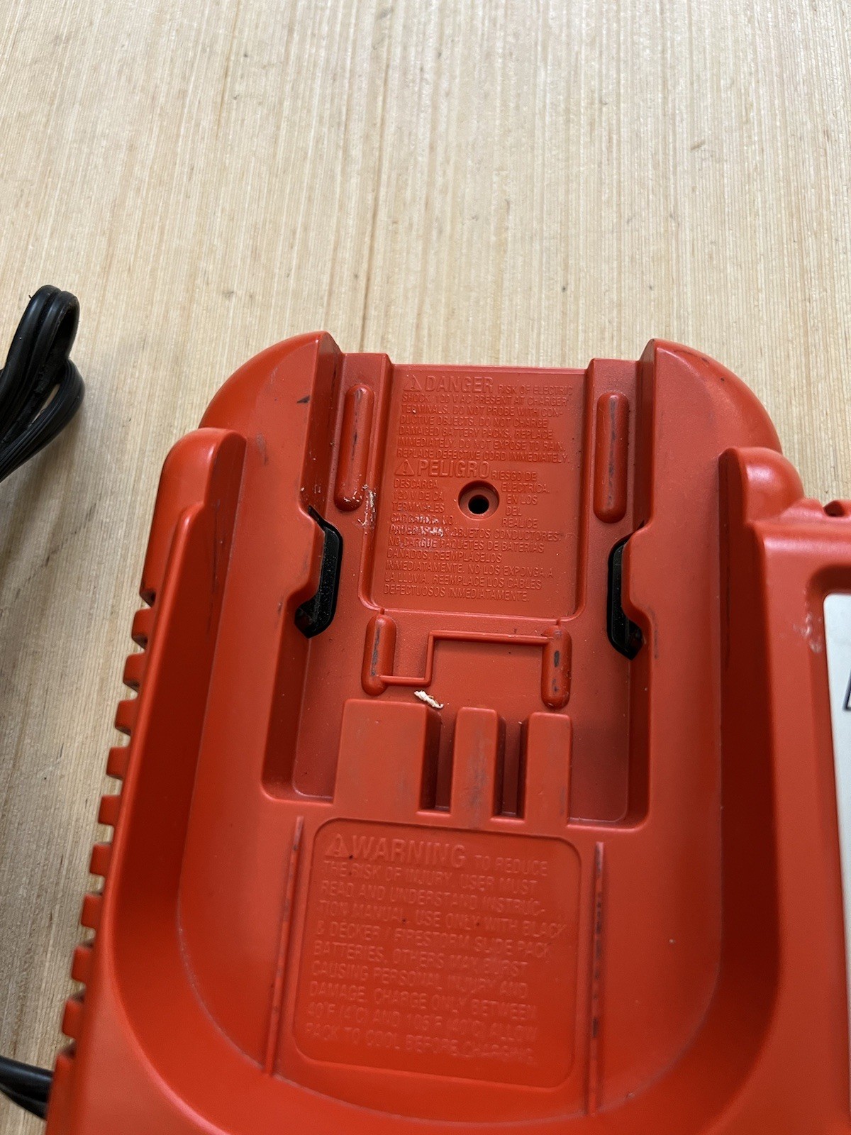 Black And Decker Firestorm Rapid 1-Hour Battery Charger 9.6V-24V BDFC240