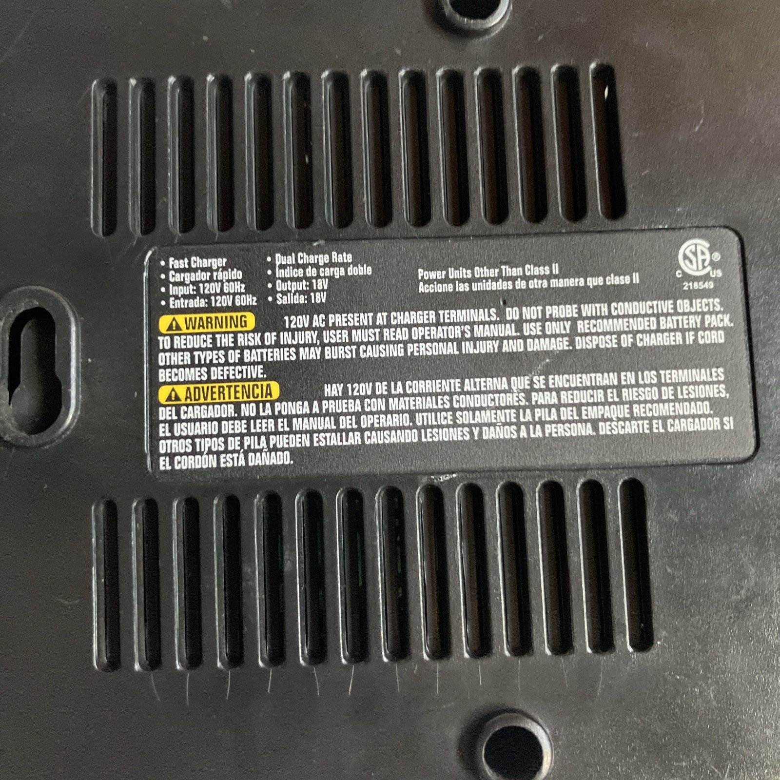 Task Force 29063 18V Fast Quick-Charge 1-1.5 Hr Charger ONLY | FOR 29043