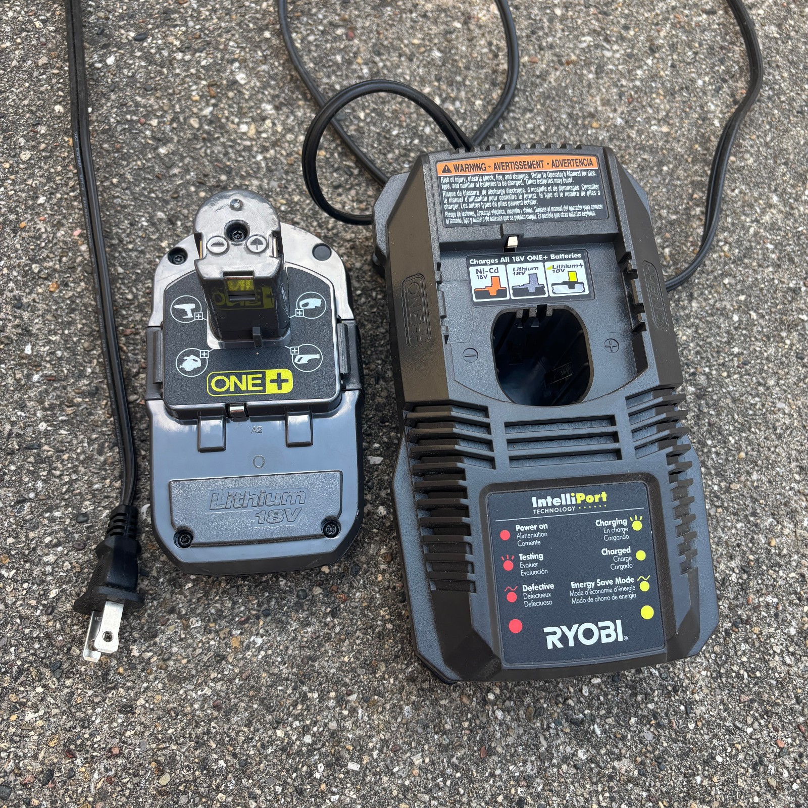 Ryobi IntelliPort P118 18V Battery Charger & One+ P102 18V Li-Ion Battery Tested