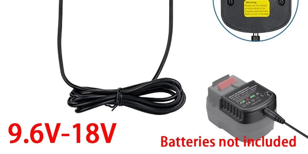 9.6V-18V Charger for Black and Decker 18V Battery Charger NiCad & NiMh Battery