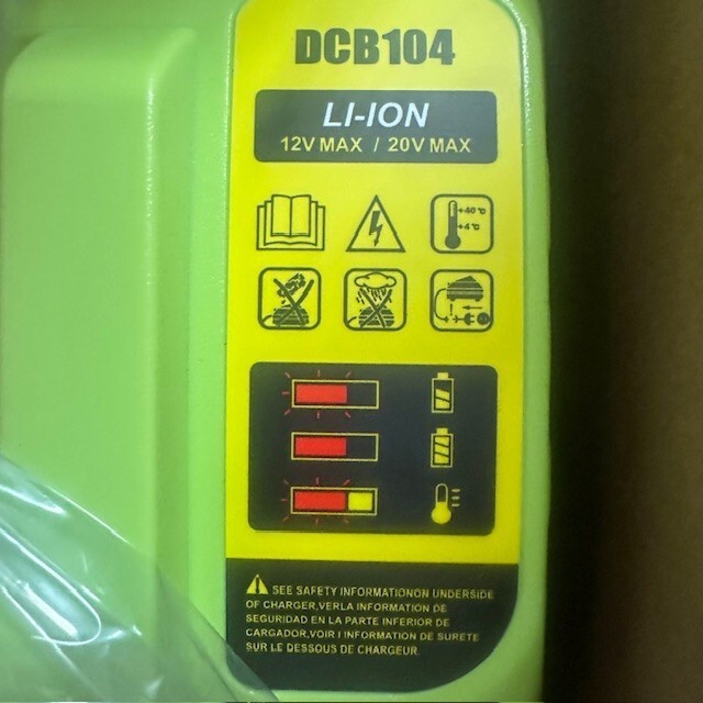 Battery Charger Replacement for Dewalt 20V Battery Charger Station DCB104…..