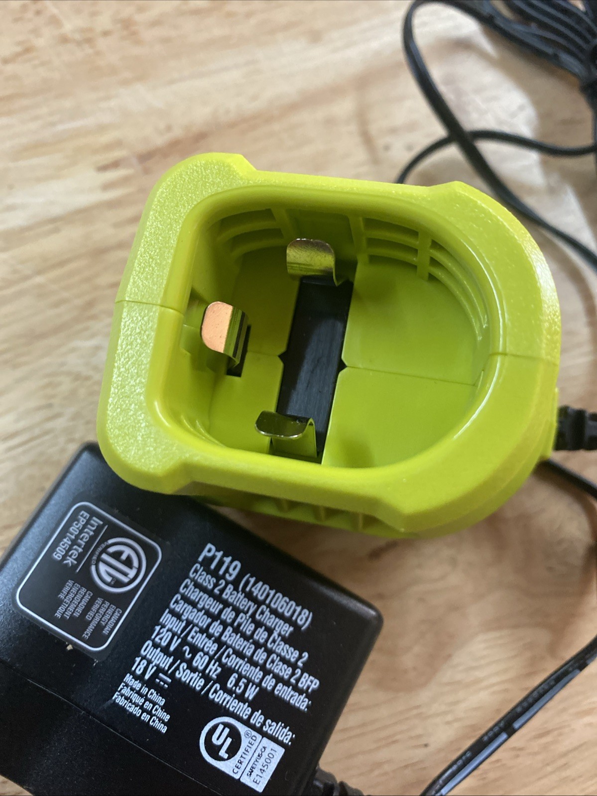 Ryobi Battery Charger P119 Authentic 18V ONE+ Li-Ion ORIGINAL OEM Lot Listing