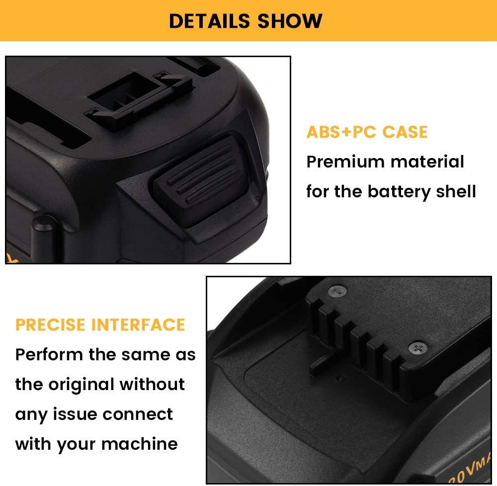 20Volt For WORX WA3525 20V 4.0Ah Max Lithium Battery Power Tools WA3520 WA3575
