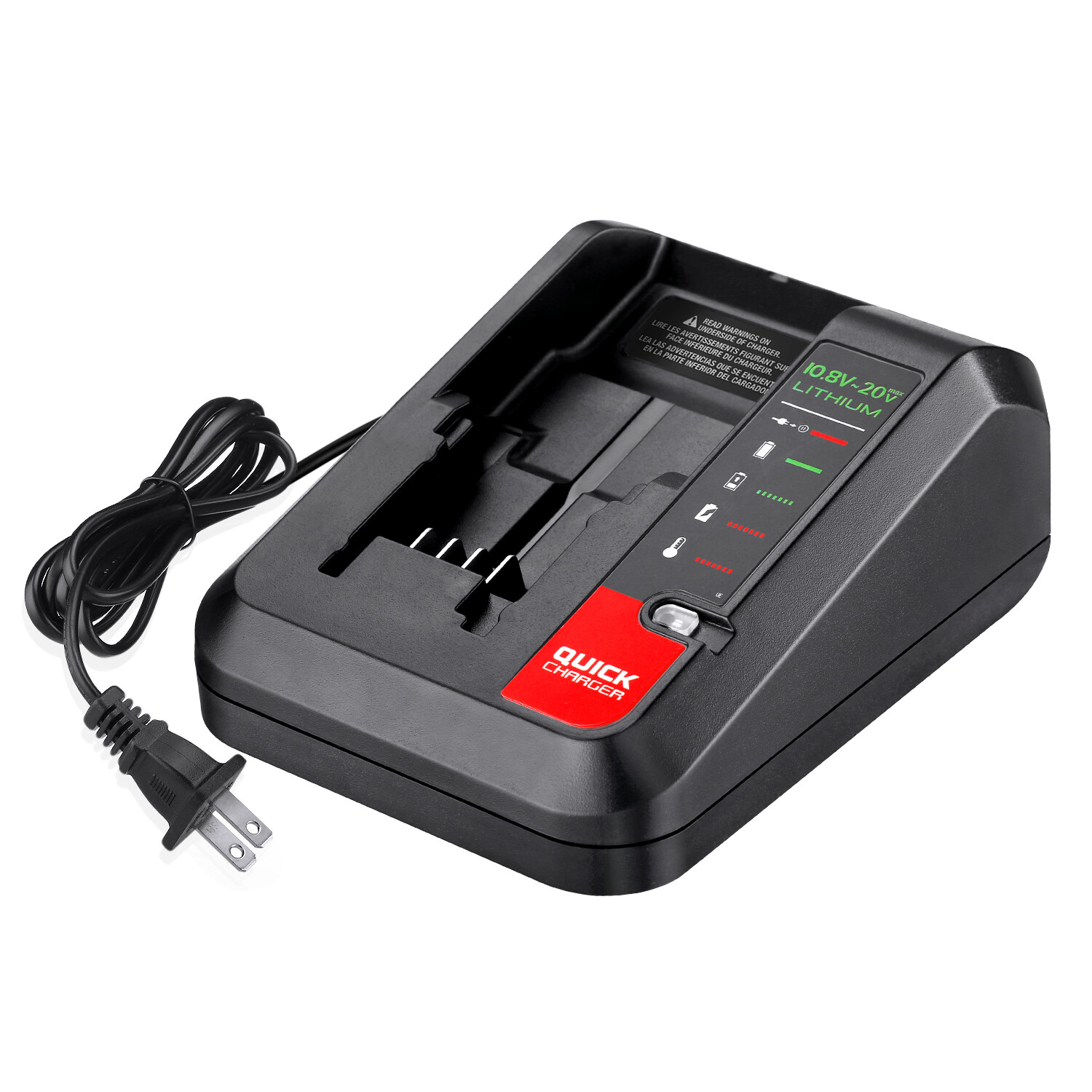 20V MAX Rapid Battery Charger PCC692L for Porter Cable 20 Volt Lithium Battery