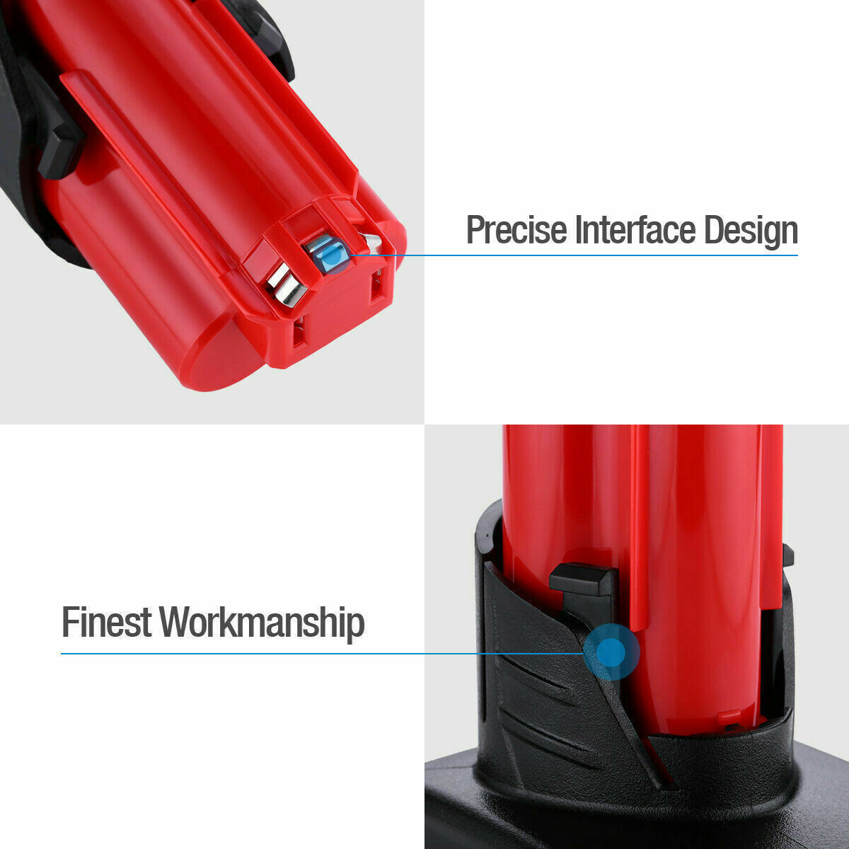 Replace 5.0Ah For Milwaukee 48-11-2401 M12 12V Lithium-Ion Battery (48-11-2411)