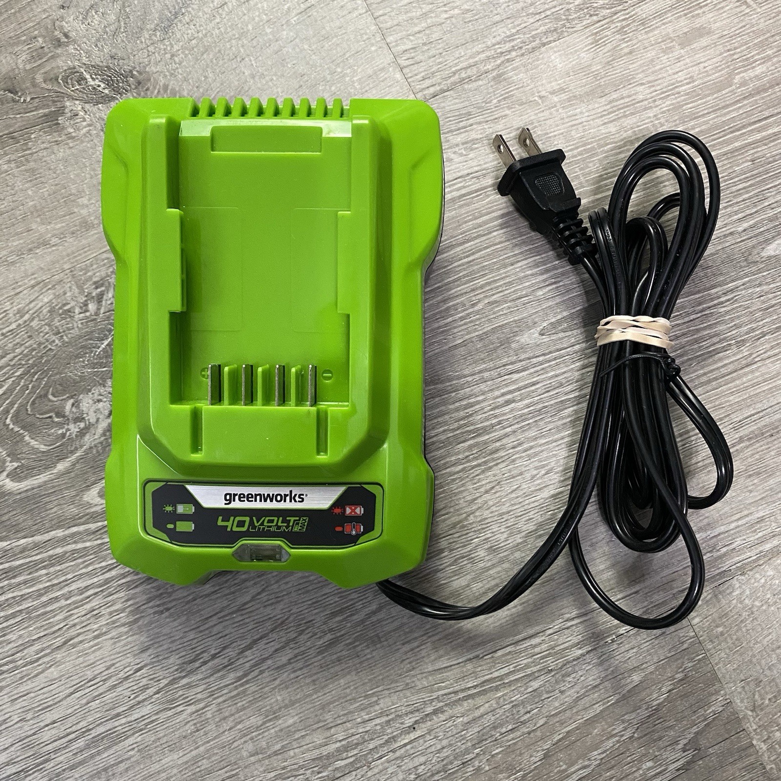Genuine Greenworks 40v Lithium Battery Charger Model #29482 🔥🔥🔥