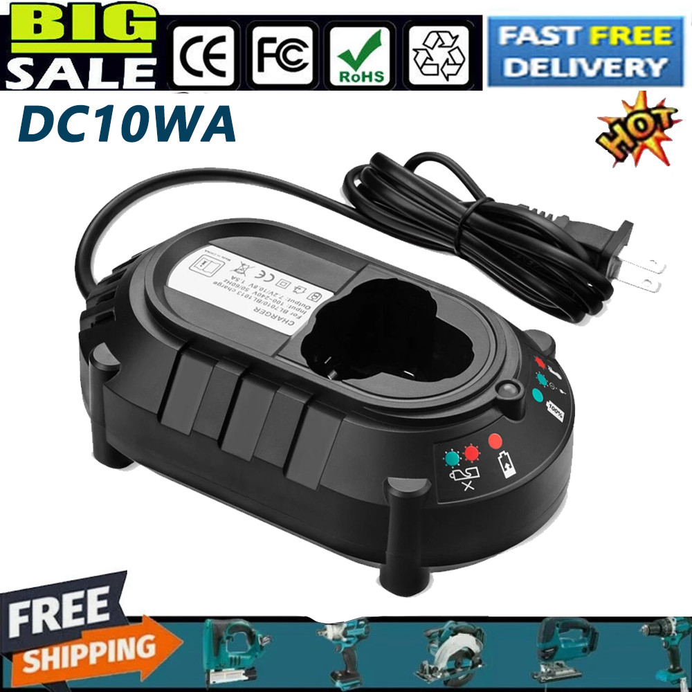 DC10WA For Makita Li-ion Battery Charger 10.8V-12V BL1014 DC10WB BL7010F BL1013