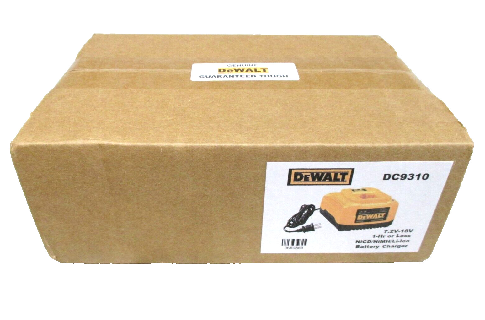 DeWalt OEM DC9310 7.2V~18V Fast Battery Charger NiCd/NiMh/Li-Ion **NEW IN BOX**