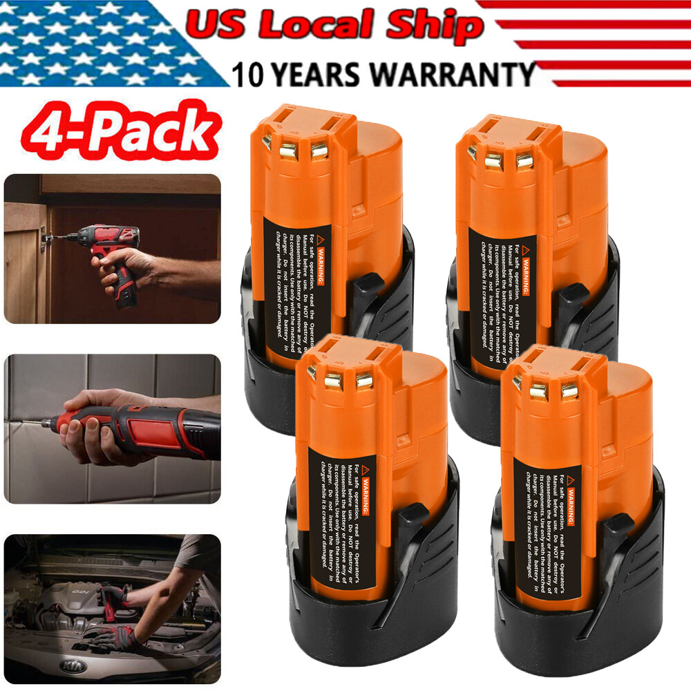 4Pack New 3.5Ah M-12 for 12V XC3.5 Lithium Battery 48-11-2402 48-11-2440