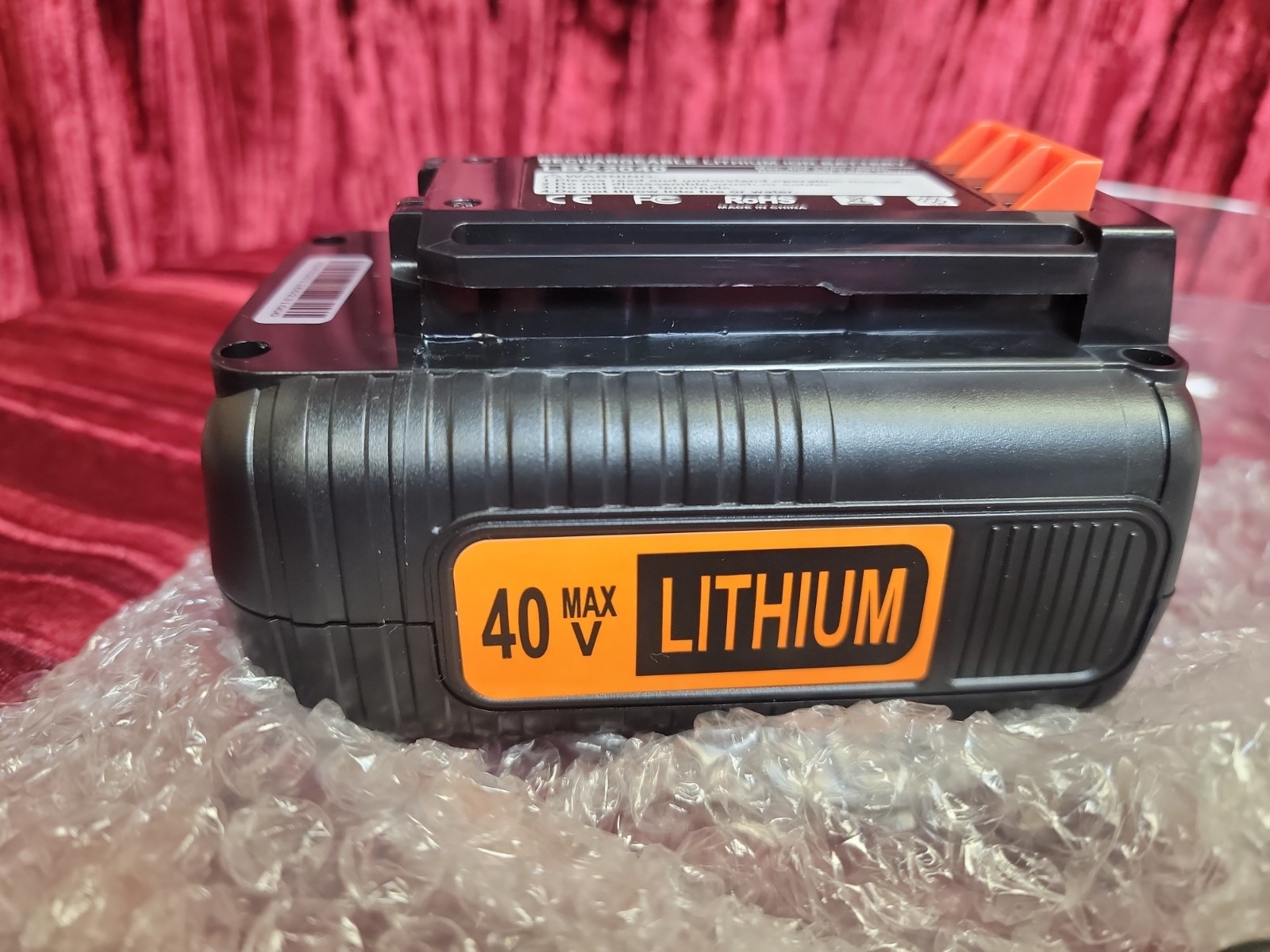 Battery 40V 3.5A LBX2040 Replacement Black and Decker 40V Max Lithium Battery