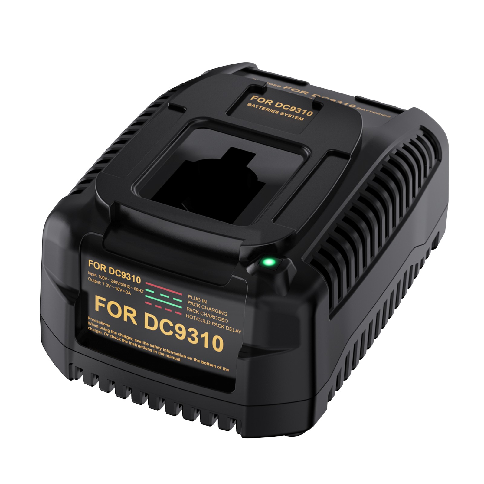 PACK Fast Battery Charger DC9310 For DEWALT Battery DC9096 XRP DC9071 7.2V-18V