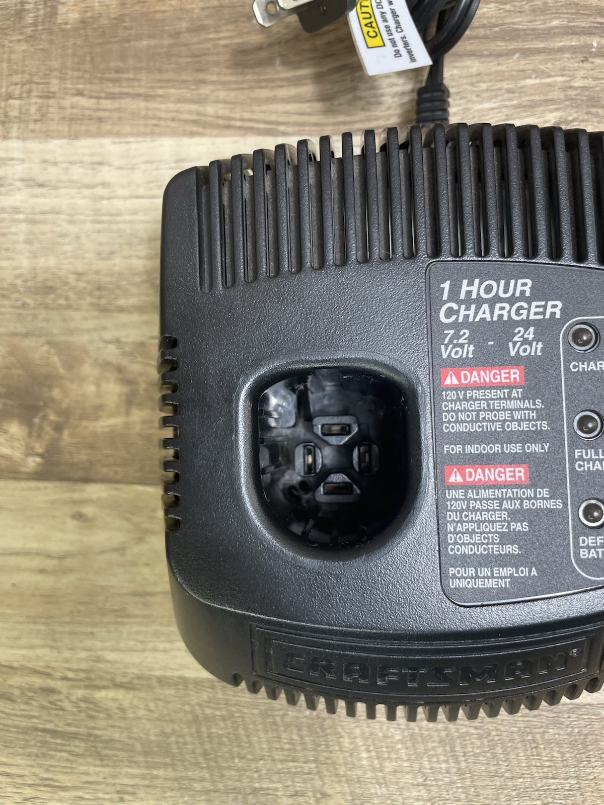 Craftsman BATTERY CHARGER OEM 1 Hour Fast 7.2V 12V 18V 19.2V 24V 1425301 Tested