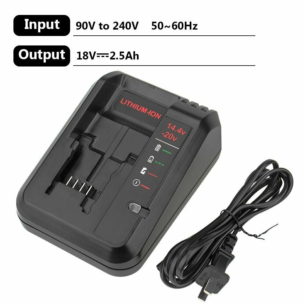 20V for Black and Decker 20Volt Lithium Battery Charger LBXR20 LB20 LBX20 Li-Ion