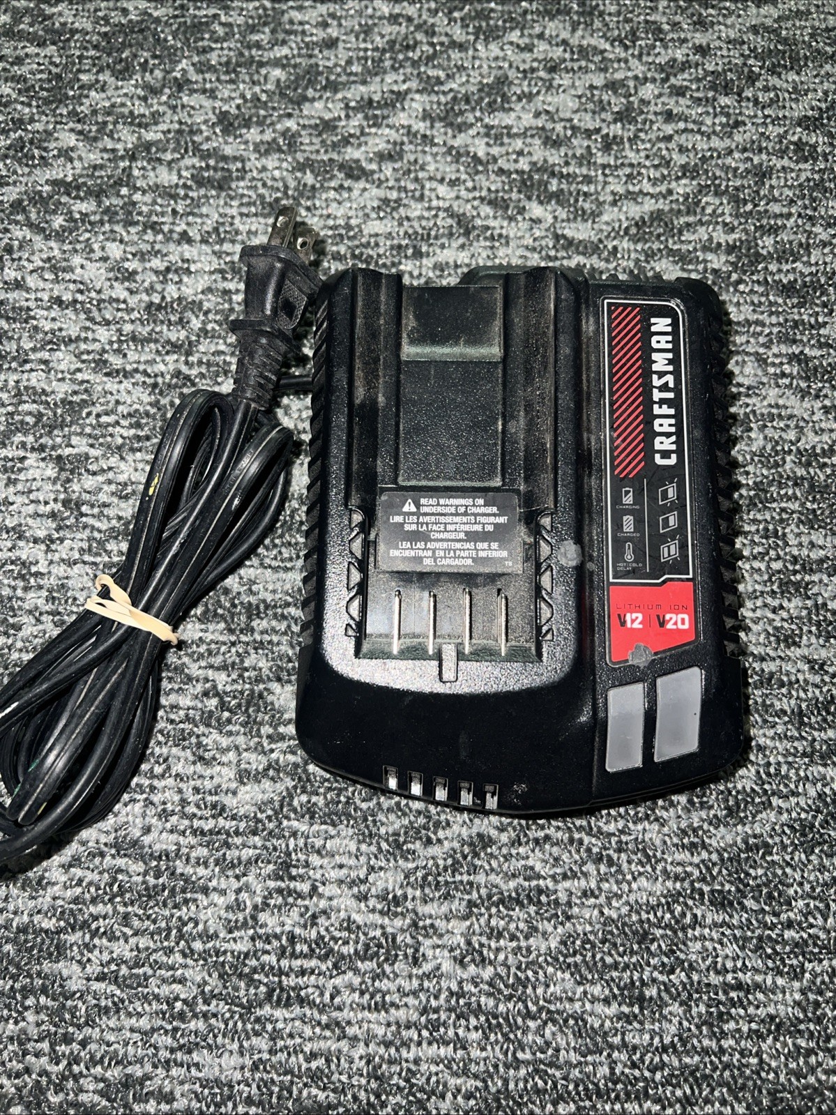 Craftsman CMCB102 Type 1 Lithium-Ion Fast Battery Charger 12V-20V See Desc