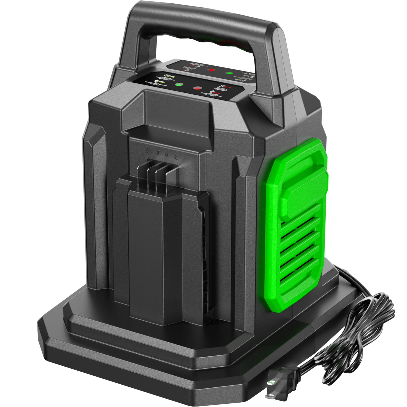 Dual Ports Rapid Charger CH2800D For EGO Power+ 56V Battery BA2800/BA4200/BA1400