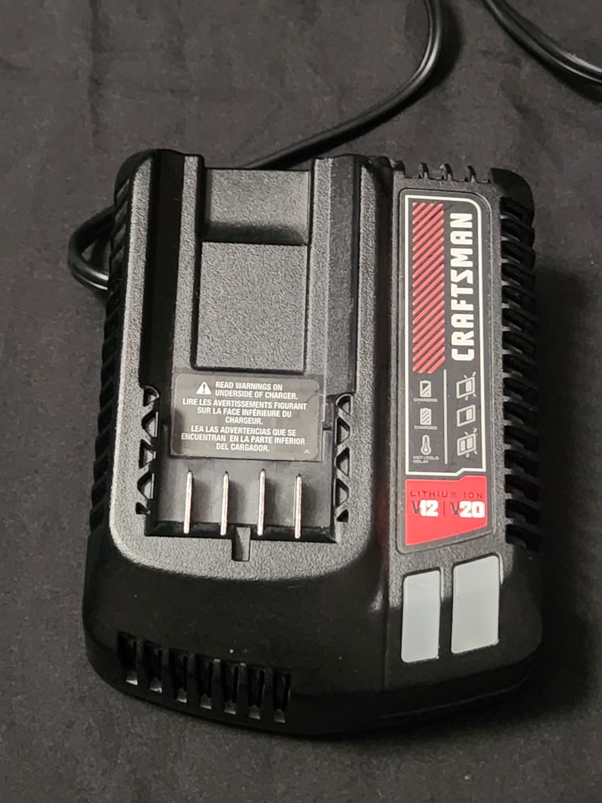 Craftsman CMCB 102 12V 20V Lithium Ion Battery Charger Type 1