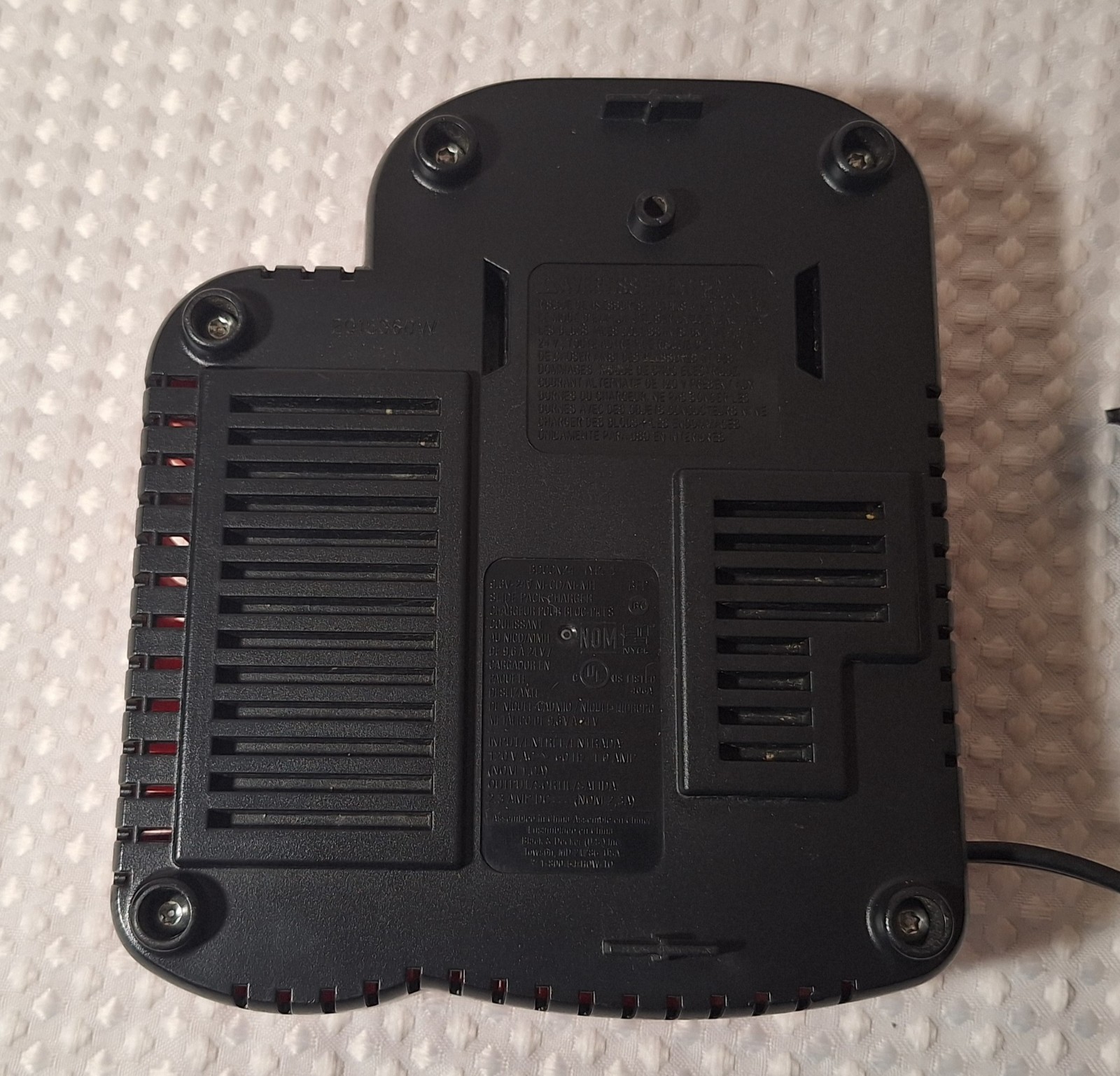 Black & Decker BDCCN24 Type 1 9.6V-24V Rapid Charger Battery Charger