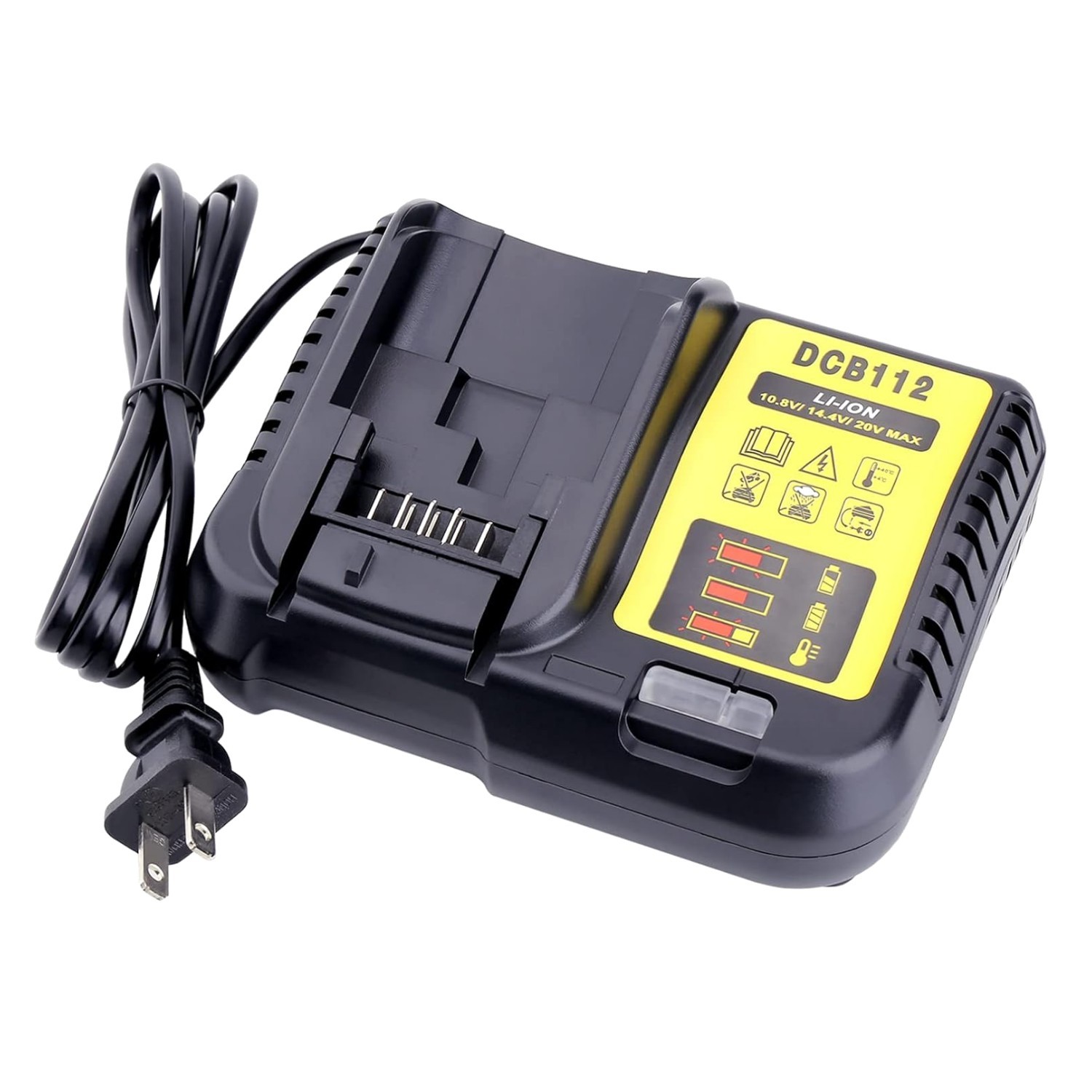 Universal 2A Charger for 12V-60V Max Cordless Tool Batteries – Efficient Power