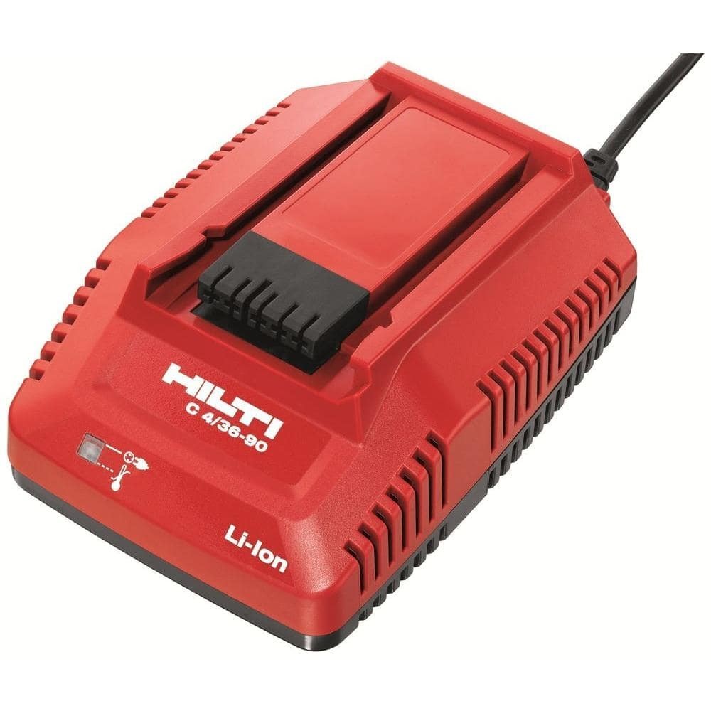 Hilti 18-36 Volt Lithium-Ion 4/36-90 Compact Fast Charger Battery Charge Ion AC