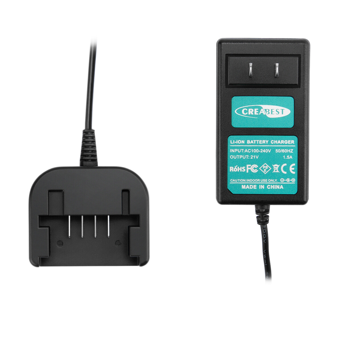 Charger for Black & Decker 20V Li-ion Battery LST220 LB20 LBX20 LBXR20 LBX4020
