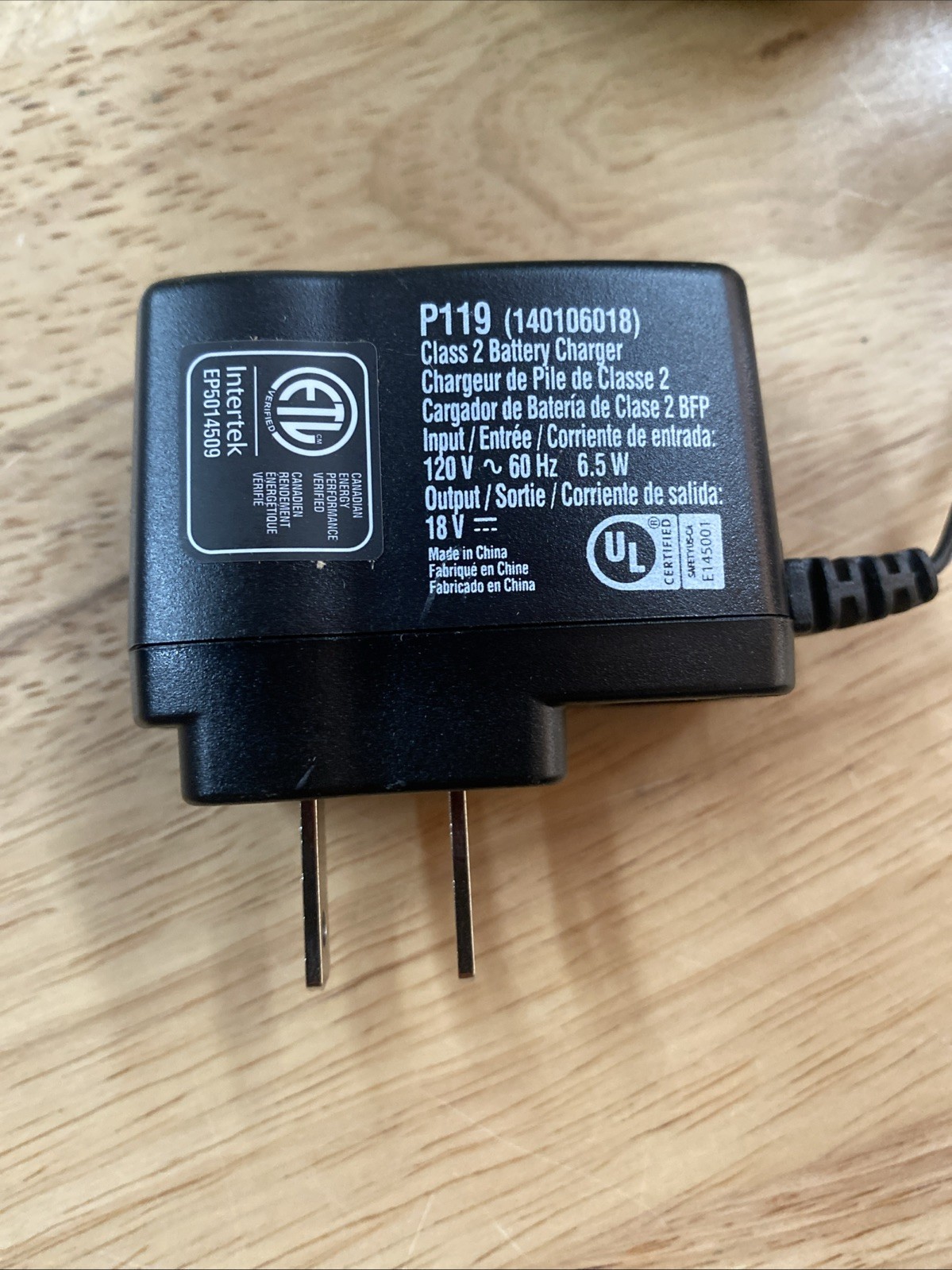 Ryobi Battery Charger P119 Authentic 18V ONE+ Li-Ion ORIGINAL OEM Lot Listing